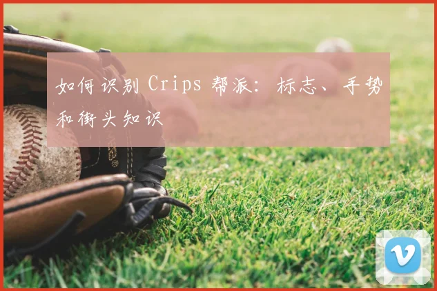如何识别 Crips 帮派：标志、手势和街头知识